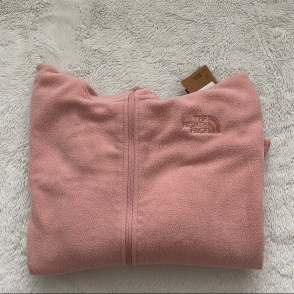 (NWT) The North Face Women's Anchor Hooded Full Zip in Rose Tan, Small - Picture 8 of 11